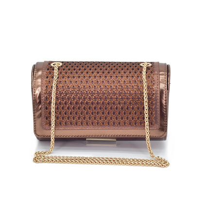 New Arrival Women Italian Shoes and Matching Bags Sets Decorated with Rhinestone Fashion Party Shoes and Bag Match for Women