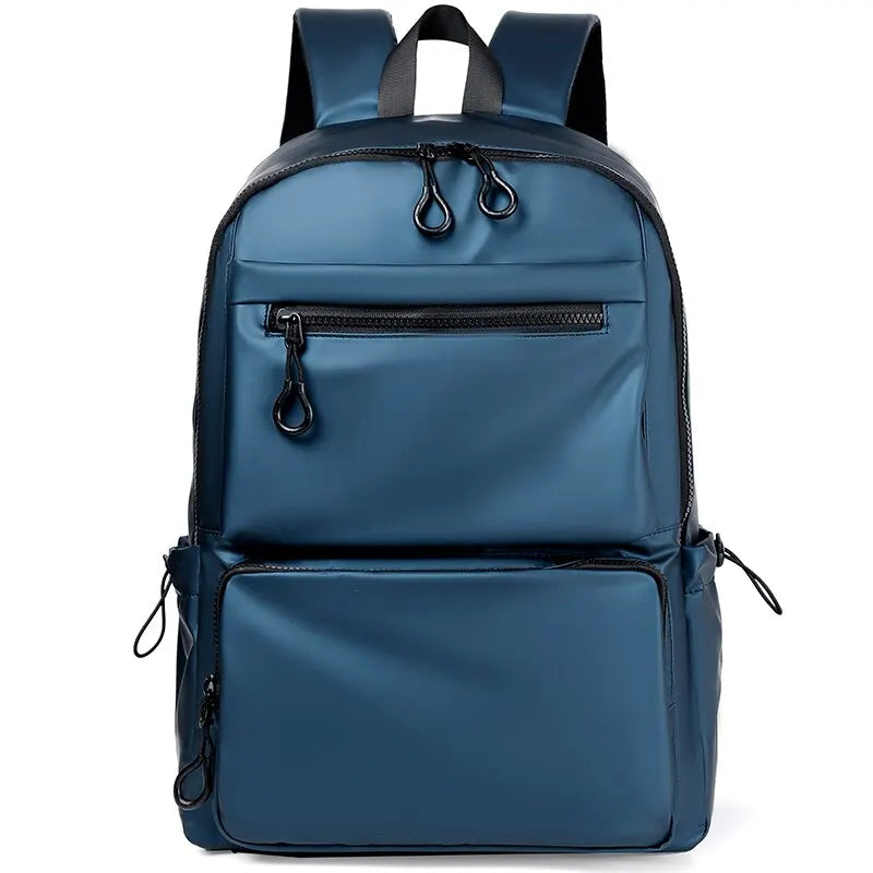A 14 Inch Computer Backpack Large Capacity Simple Durable Men's Backpack Lightweight Men's Travel Backpack Student Schoolbag