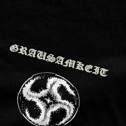 Men Women T-Shirt Grausamkeit Music Black Metal Gothic T Shirts Popular Summer Tee Shirt Funny Casual 100 Cotton Tops Plus Size