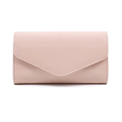 Patent Leather Envelope Clutch Purse Shiny Candy Color Cover Day Clutches Evening Bag for Women Shoulder Handbags Bolso Mujer