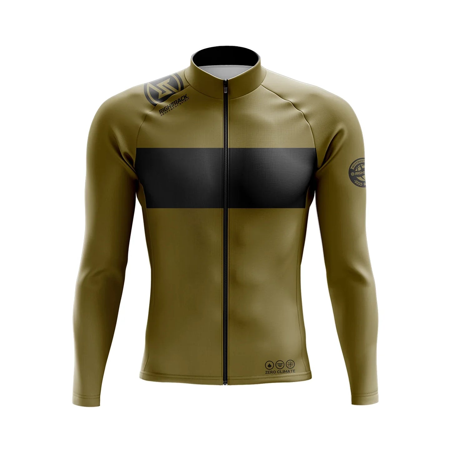 New Mans Winter Cycling Jersey Colorful Thermal Fleece Long Sleeve Jackets Road Bike RightTrack Sports Apparel