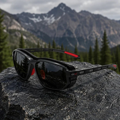 Polarized Fishing Sunglasses Men Soft Shockproof Side Foam Cushion Anti Glare UV400 Outdoor Cycling Driving Sports Glasses