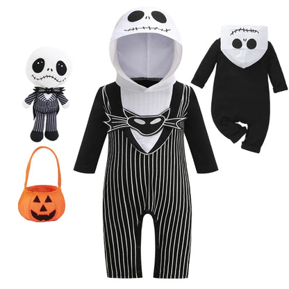 Baby Girl Pumpkin Costume Boy Jack Xmas Halloween Cosplay Costume Cosplay Stage Performance Party Clothing