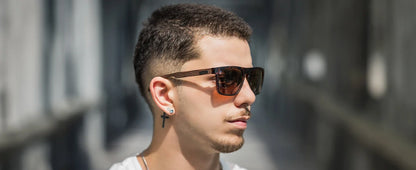 Retro Square Polarized Sunglasses Shade Men Lightweight TR90 Frame UV400 Protection Fashion Sun Glasses ZS3209