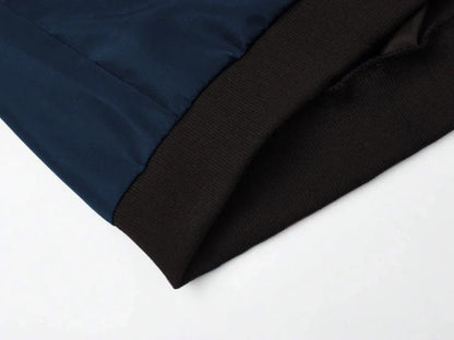 Men's Plain Light Jacket, Outdoor Sports and Leisure Stand-Up Collar Top, Baseball Jacket with Zipper and Elastic Hem, Windproof, Wear-Resistant, Comfortable and High-Quality Fabric, Suitable for Home Leisure, Work Clothing t