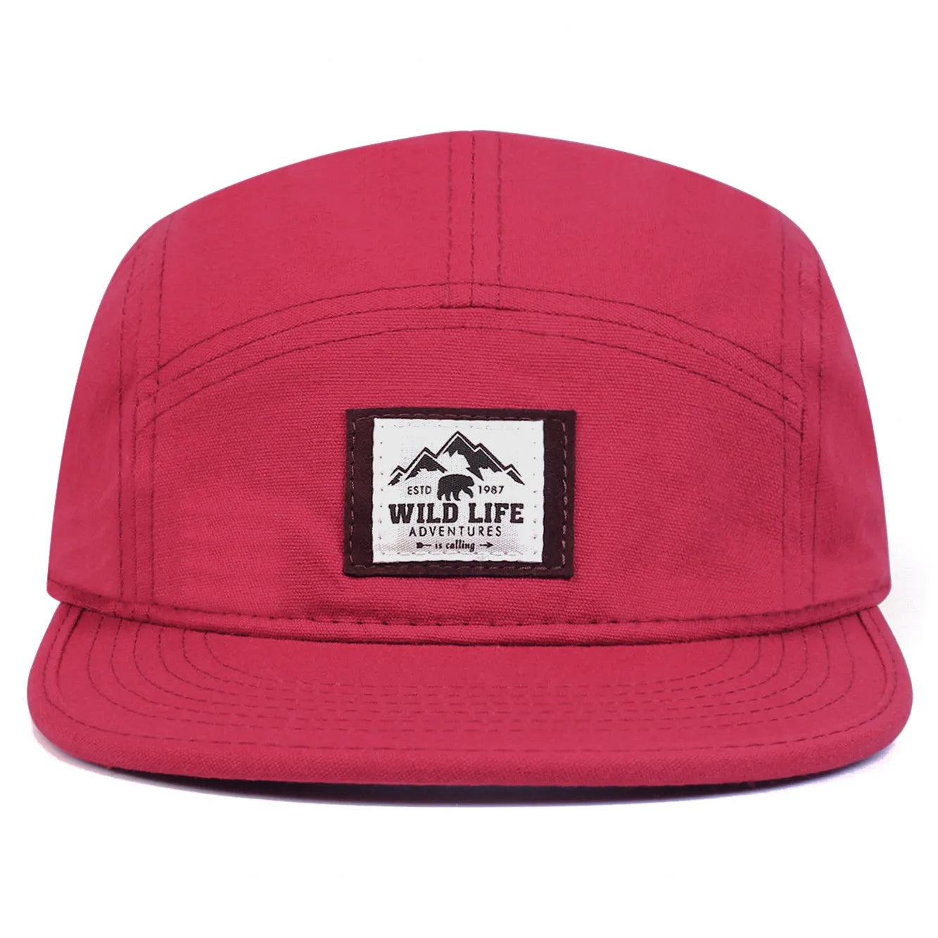 WILD LIFE Cotton 5 Panel Baseball Cap Snapback Caps Bone Gorras Hombre Originales Hip Hop Hats For Men Women Adjustable