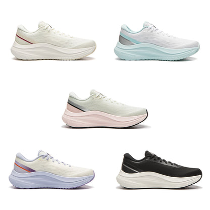Women's YUEYING 6 Optimized Cushion Running Shoes with Wide Toe Box TEMPO BOUNSE Stable Support LiNing Sneakers ARHW018
