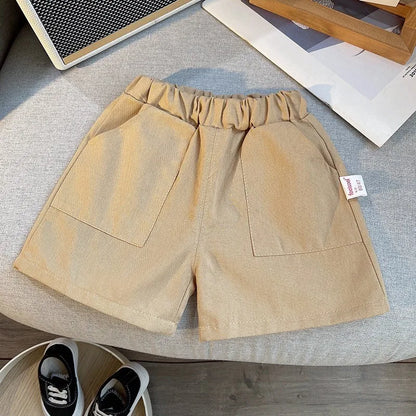 New Summer Suits for Baby Cartoon Elephant Kids Sleeveless Top +Short Pants 2pcs/sets Toddler Boy Casual Fashion Clothing Suits