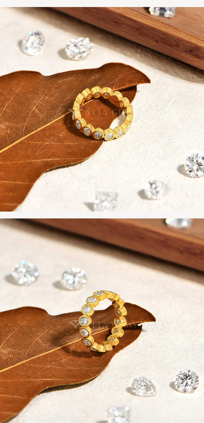 Oval Cut Synthetic Moissanite Ring 925 Silver Engagement Rings for Women Eternity Wedding Band Anniversary Gift Jewelry