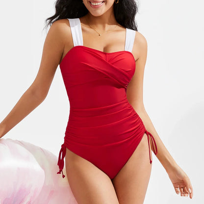 Summer Sexy One Piece Swimwear Large Size Push Up Women Plus Size One Piece Swimsuit Bodysuit Bathing Suit Pool Beachwear Femme