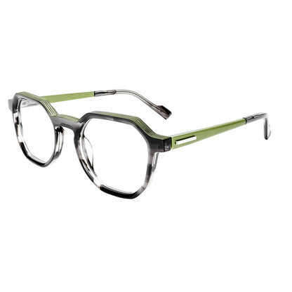 Beach Sunglasses Retro Asymmetric Square Frame UV400 for Men Women Polarized Summer Fashion Lightweight Travel