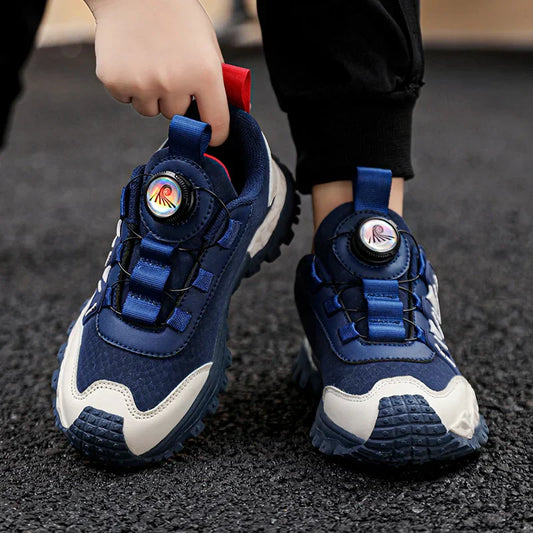 Children Sports Sneakers for Boys Girls Kid Cartoon Graffiti Pattern Casual Shoes Boys Basketball Shoe chaussures de sport