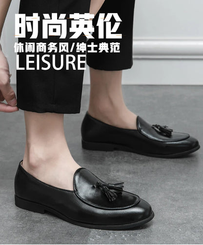 Men Formal Shoes Tassel Loafers