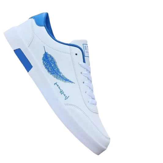 Summer Men's White Sports Shoes Fashion Male leather casual Shoes