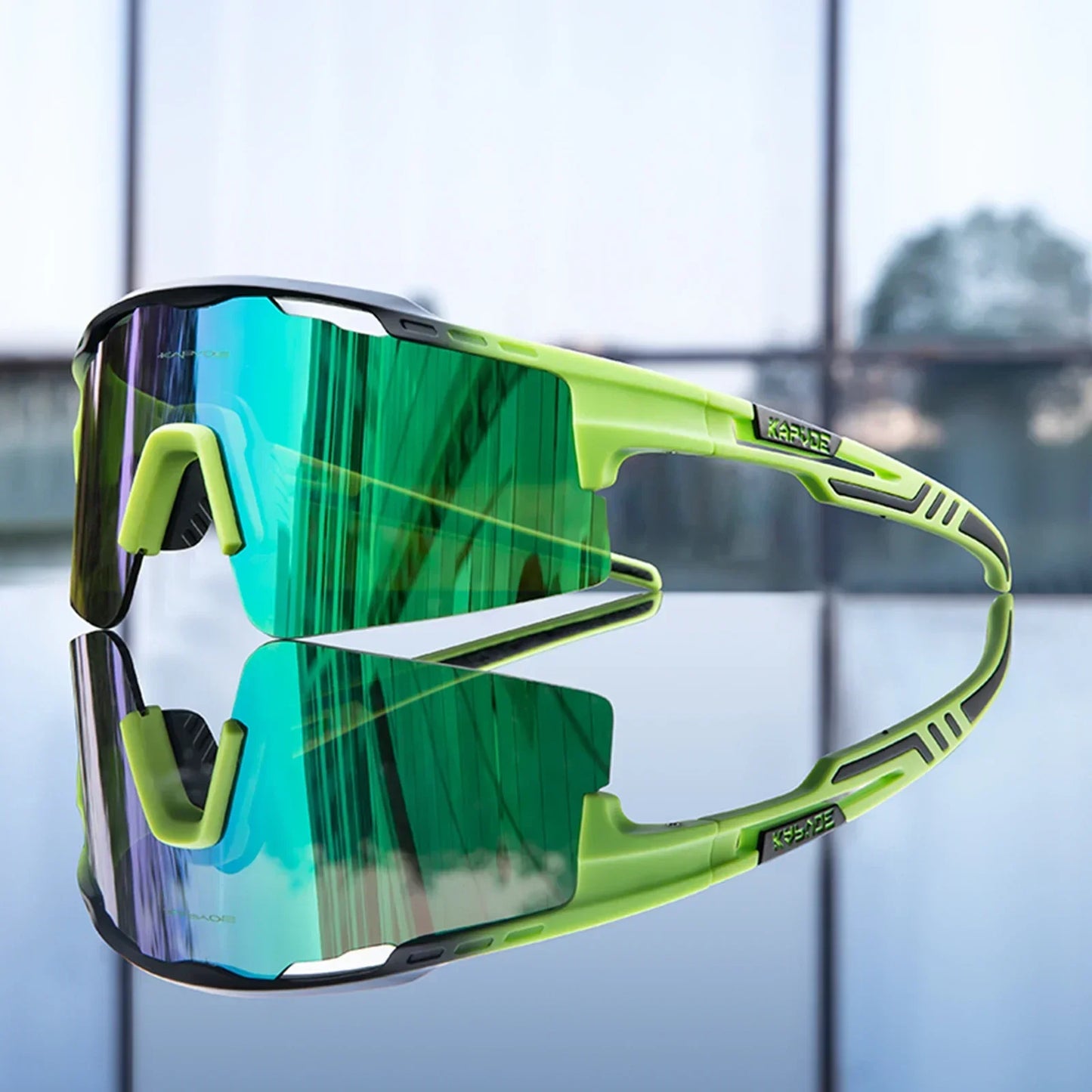 Photochromic Cycling Glasses MTB Riding Skating Sunglasses UV400 Polarized Fishing Goggles Man Woman Bike Bicycle Eyewear