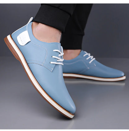 Fashion Business Dress Men Shoes Classic Leather Men's Formal Shoes Comfortable Slip On Dress Shoes Men Oxfords Size 47 48