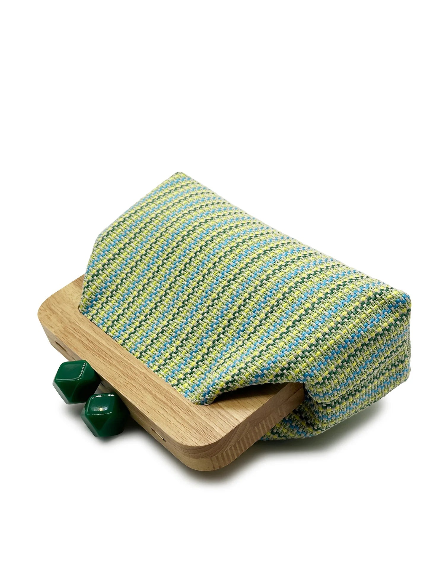Colorful Striped PP Straw Clucth Bag for Women Wooden Clip Shell Shoulder Crossbody Bags Casual Weave Summer Beach Bag 2026