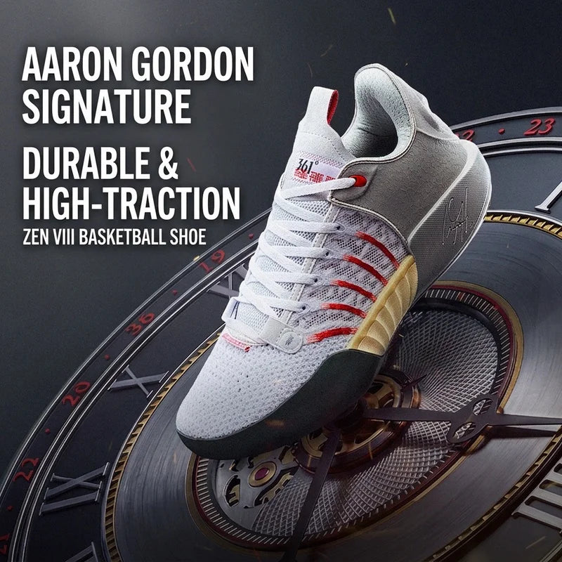 AG ZEN 8.0 Men Basketball shoes New Trendy Combat Wear-resistant Protection Anti-slip stable Male Sneakers 572621109