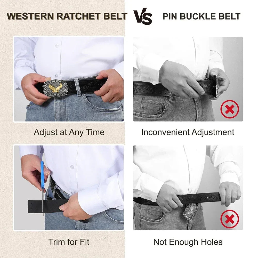 Men's Casual Style Belt PU Leather Belt Main Body Metal Buckle Belt Smooth Buckle Belt High-quality Male Belt 3.8cm