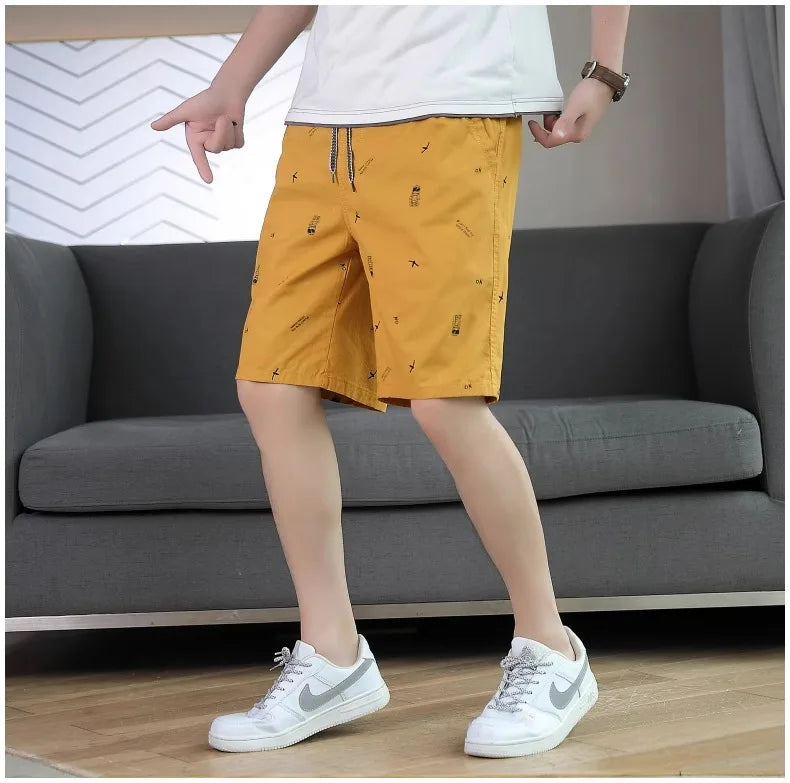 Mens Cotton Shorts Sport Casual Shorts Men's Light Weight Running Shorts Gym Cool Breathable Shorts
