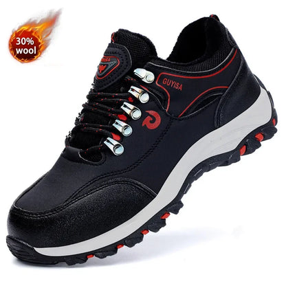 Men Steel Toe Safety Shoes Indestructible Construction Working Shoes Protection Male Footwear Breathable Hiking Industry Boots