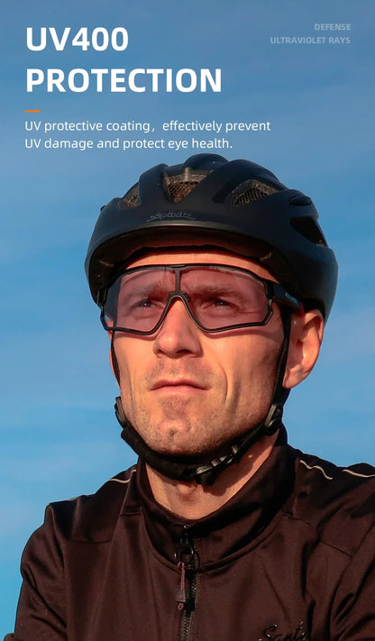 Cycling Glasses Polarized UV400 Protection Bicycle Sunglasses Men Women Photochromic MTB Road Bicycle Goggles Eyewear