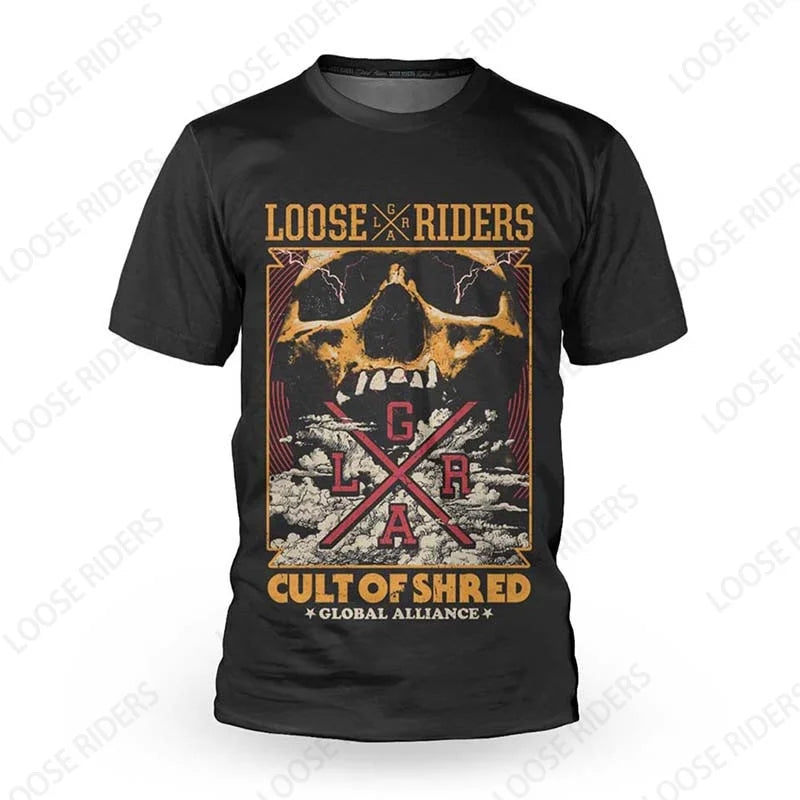 2023 loose riders mtb shirt BMX mountain bike men's quick dry jersey off-road DH motorcycle jersey enduro quick dry jersey