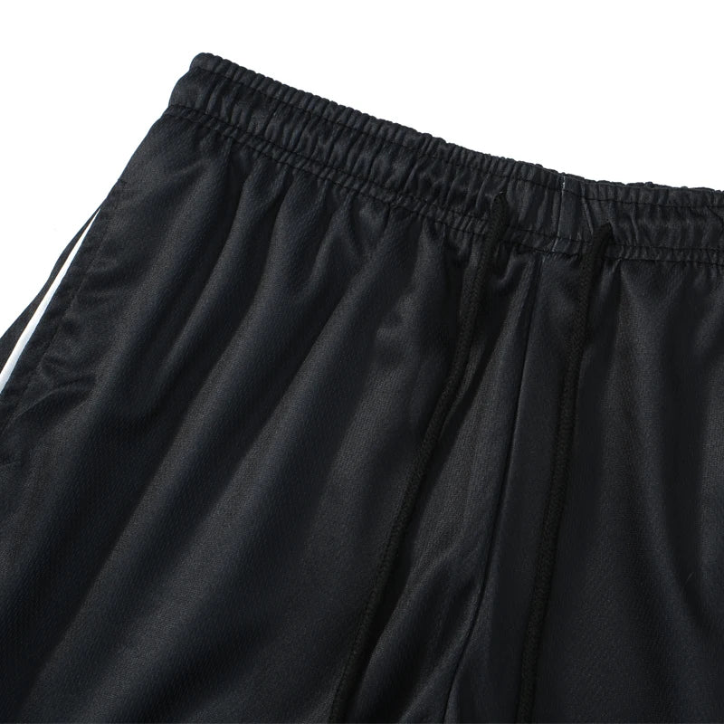 Y2K Summer Men Streetwear Anime Berserk Oversize Active Athletic Gym Short Pants Training Fitness Workout Track Shorts Clothes