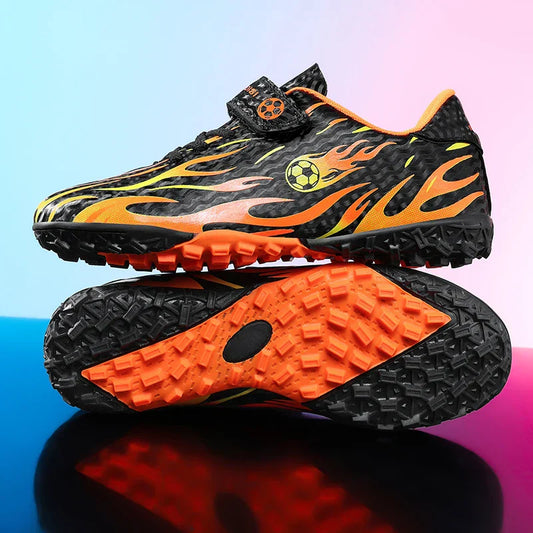 Children Football Field Boots Boys Girls Indoor Society Soccer Shoes Futsal Non Slip Professional Fast Men Soccer Cleats Sneaker