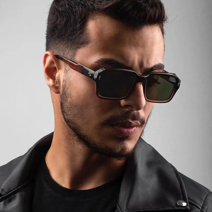 Square Sunglass Men Fashion Sunglasses Women 2025 Trendy Vintage Fashion Glasses Retro Gafas De Sol Hombre Lunette Soleil Femme