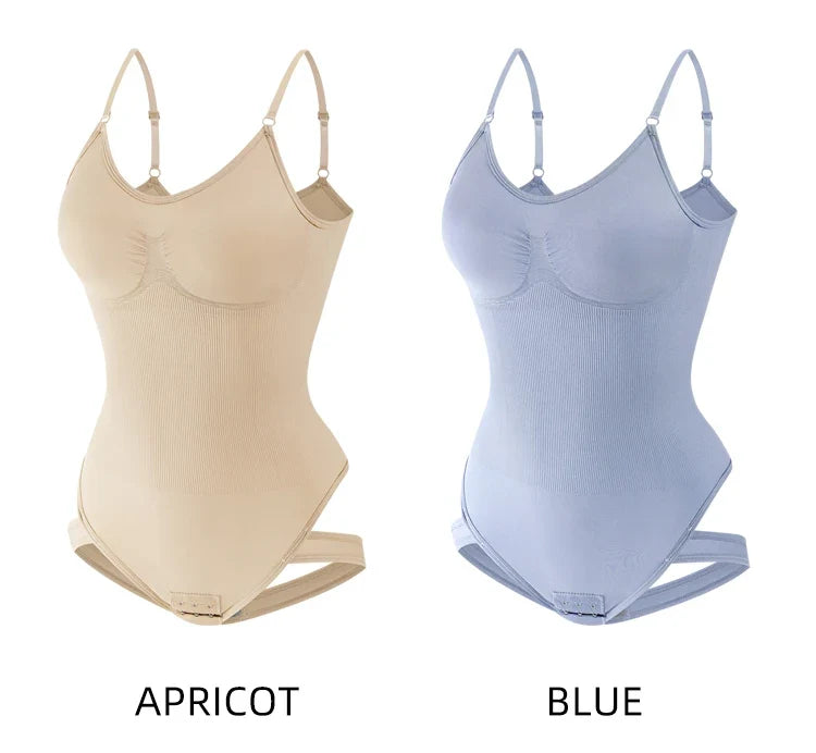 New Seamless Shapewear Slimming Ful Body Shaper Thongs Bodysuit Waist Trainer Body Shaping Sculpting Breast Women Top Underwear