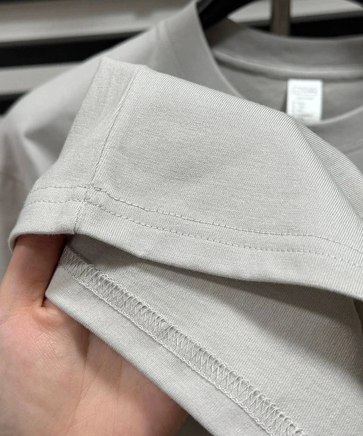 100% cotton high-end brand T-shirt short sleeve summer fashion classic pony embroidery round neck top luxury new Paul men's wear