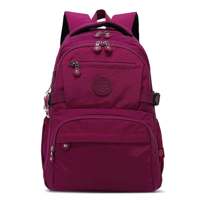 Luxury Travel Backpack Women's Stylish Teenage Youth Backpacks for Bara Mochila Impermeable Large School Bag for Boys