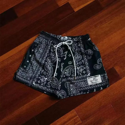 Mens Motorcycle Trend Casual Sports Shorts Gym Fitness Quick Dry Mesh Beach Basketball Jogger Short Pants Sweatpants Bottoms