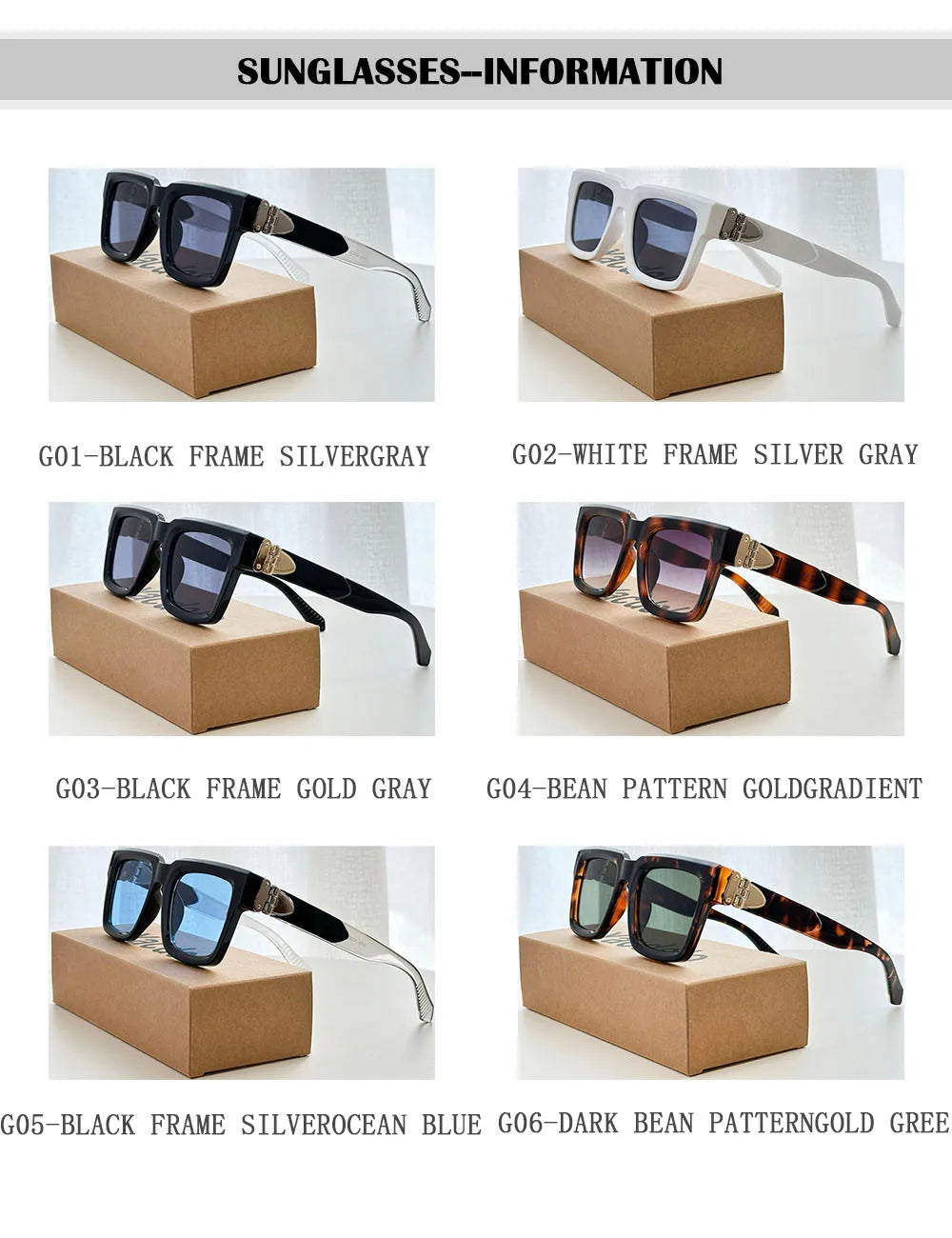 2026 Square Sunglasses Women Trendy Vintage Luxury Sunglass Men Fashion Glasses Gafas De Sol Hombre Luxe Lunette Soleil Femme