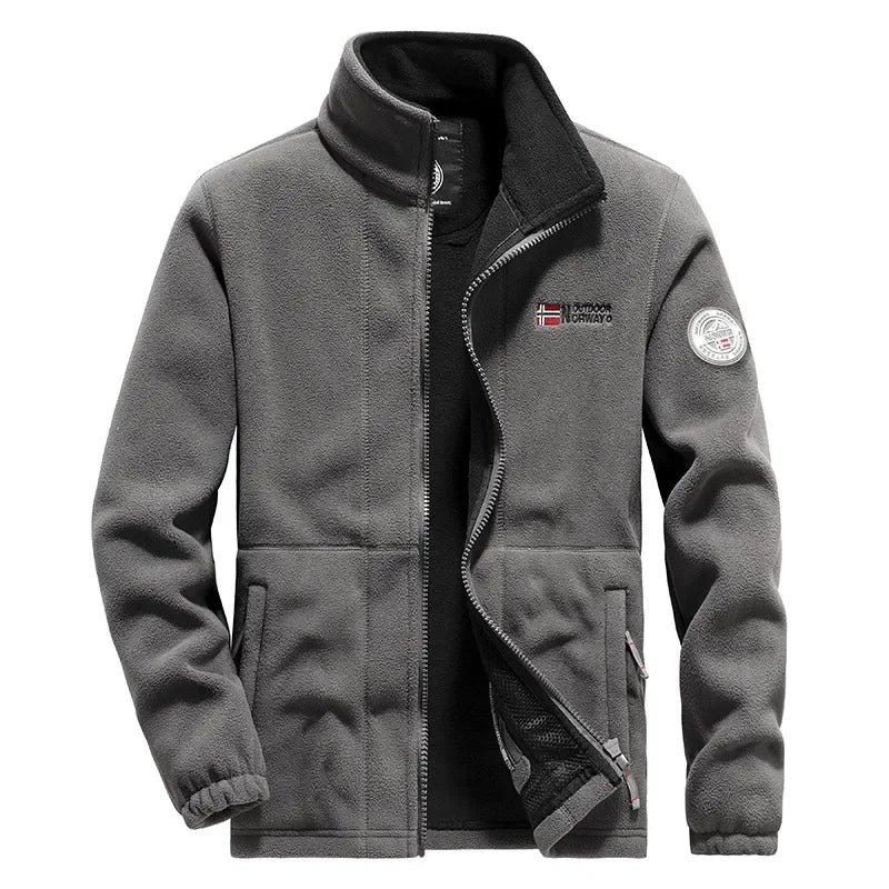 2025 New Outdoors Polar Fleece Jacket Men Winter Thermal Fleece Tactical Sport Coat Militar Softshell Hiking Outdoor Army Jacket