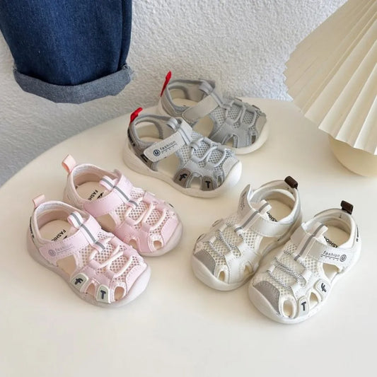 Summer children's shoes - Boys and girls' sports sandals - Children's comfortable-fit sandals - Breathable beach sandals