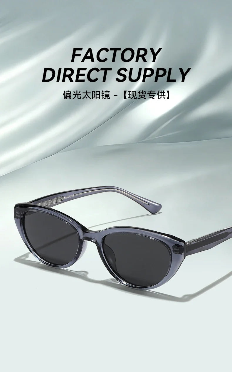 New Sweet Simple and Stylish Cat Eye Sunglasses UV Protection Reading Glasses Women Customizable Prescription 99022