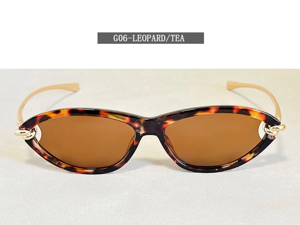 Fashion Oval Sunglasses Women 2026 Luxury Vintage New Cat Eye Sunglass Glasses Luxe Lunette Soleil Femme Lentes De Sol Mujer