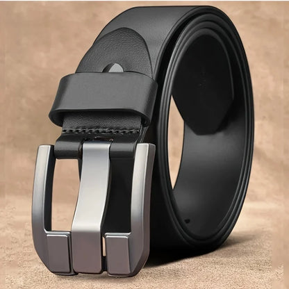 Unique Design For Men's Pin Buckle Belt Simple Fashion Men's Casual Business Belt Trendy Men's Waist Accessories Wholesale