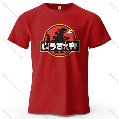Japan Printed Men's T-Shirt 100% Cotton Oversized Harajuku Graphic Tees for Women Tops Tees Casual Streetwear