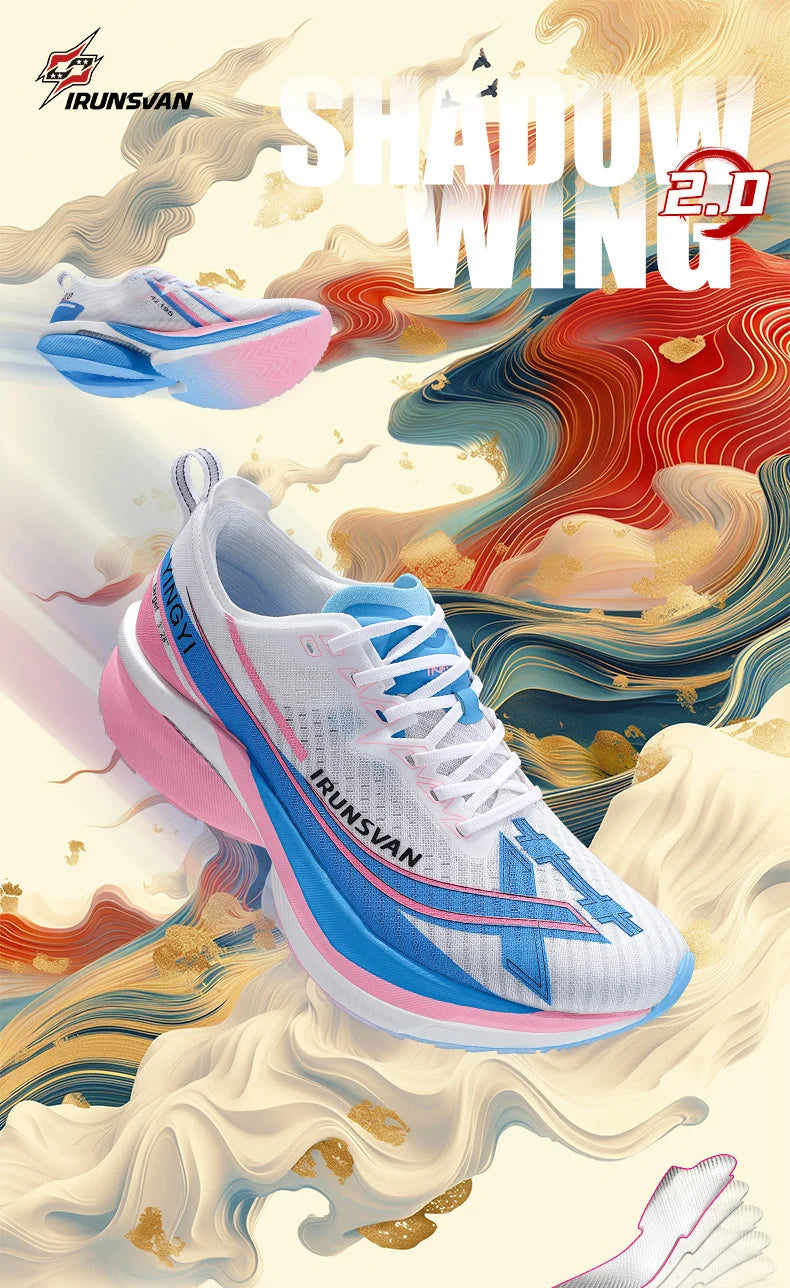 Shadow Wing 2.0 Carbon Outdoor Marathon Running Shoes Men 2024 Sport Shoes Original Trendy Casual Unisex Sneakers