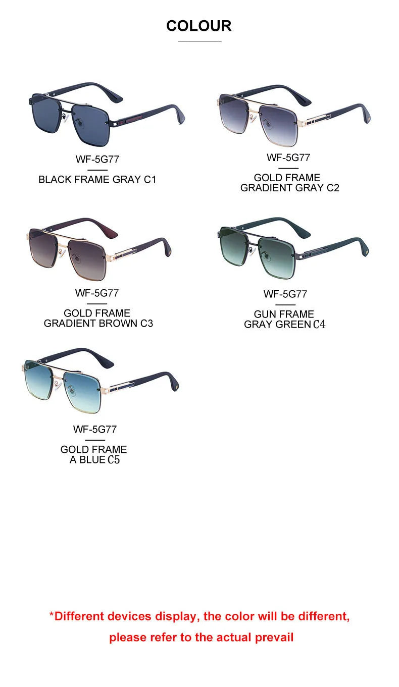 2025 Square Sunglass Men Luxury Sunscreen Rimless Sunglasses Women Vintage Fashion Glasses Gafas De Sol Hombre Lunette De Soleil