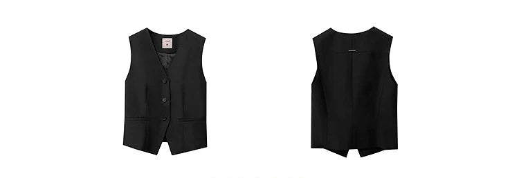 Women's Jackets 2026 Autumn New V-neck Vest Bud Shorts Separate Blazer Women's Fashionable Versatile Top Female 12641056