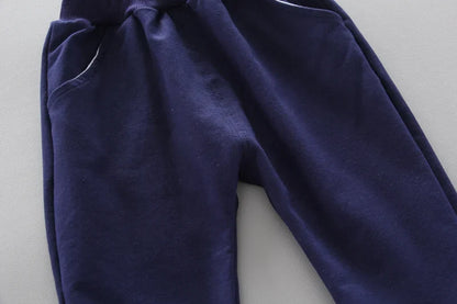 New Spring Autumn Baby Girl Clothes Children Boys Letter Hoodies Pants 2Piece Set Infant Clothing Toddler Costume Kids Tracksuit