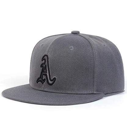 Unisex Gothic Alphabet Embroidery Hip-hop Hats Outdoor Adjustable Casual Baseball Caps Sunscreen Hat