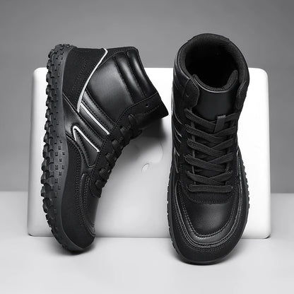 New Winter Booties Outdoor Waterproof Barefoot Boots For Men Ankle Boots Minimalist Barefoot Non-slip Casual Sneakers Big Size