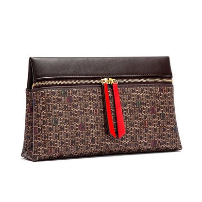 Women's Shoulder Bag New Coffee Color Letter Postman Bag Winter Business Commuter Women's Bag