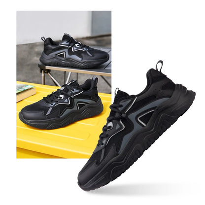 Men Casual Sport Shoes Retro Soft Lightweight Running Wear-resistant Breathable Comfortable Sneaker Male 672426772F