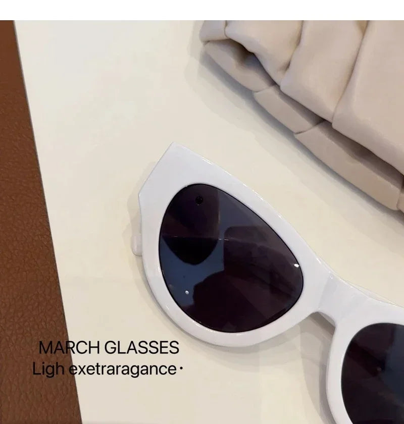 2025 New Fashion Women Sunglasses Luxury Retro Sun Glasses Cat Eye Eyewears Men Gafas De Sol Hombre Oculos De Sol Masculino
